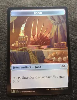 Nightmare / Food Token - Foil - WOE - NM Unplayed - EN - 0006 / 0010 - Image 2