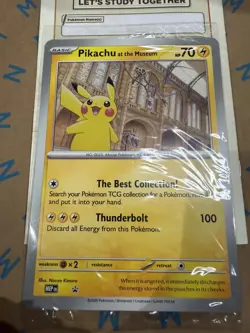 Pokemon Pikachu at the Museum Natural History Museum Promo ✅ BRAND NEW - Image 1