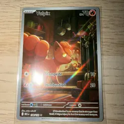 Pokemon TCG Vulpix 138/132 Mega Evolutions Illustration Rare NM/M - Image 1