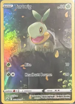 Turtwig GG31/GG70 SWSH Crown Zenith Galarian Gallery Ultra Rare Holo EN 2023 - Image 1