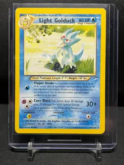 Light Golduck 47/105 Pokemon 2002 Neo Destiny HP - Image 1