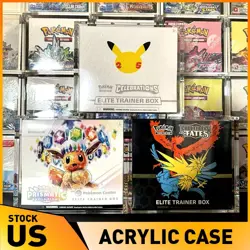POKEMON ETB DISPLAY MAGNETIC CASE PROTECTOR ELITE TRAINER BOX PREMIUM QUALITY - Image 1