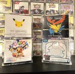 POKEMON ETB DISPLAY MAGNETIC CASE PROTECTOR ELITE TRAINER BOX PREMIUM QUALITY - Image 2