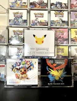 POKEMON ETB DISPLAY MAGNETIC CASE PROTECTOR ELITE TRAINER BOX PREMIUM QUALITY - Image 4
