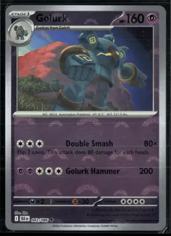 Golurk 043/086 Black Bolt Uncommon Pokemon Pokeball - Image 1