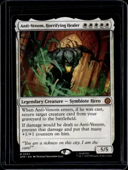 Anti-Venom, Horrifying Healer - 1 - SPM - NM - MTG Magic the Gathering - Image 1