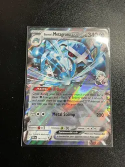 Pokemon TCG Steven's Metagross ex 145/182 Destined Rivals - Image 1
