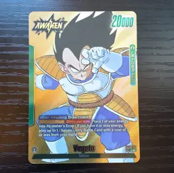 Dragon Ball Super Vegeta Leader FB04-051 Sb01 Fusion World Manga GOLD - Image 1