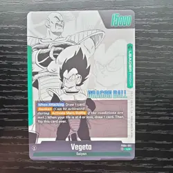 Dragon Ball Super Vegeta Leader FB04-051 Sb01 Fusion World Manga GOLD - Image 4