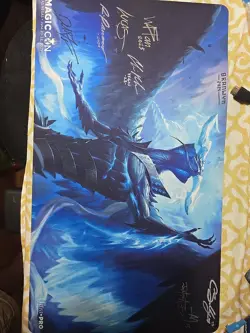 Magic Con Las Vegas 2025 Autographed Ugin Playmat. Autographed By Eight Artist. - Image 1