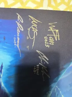 Magic Con Las Vegas 2025 Autographed Ugin Playmat. Autographed By Eight Artist. - Image 3