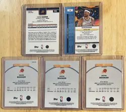 2025-26 Topps Cosmic Chrome Devin Booker Purple Nebula + Blue Wave /150 Lot of 5 - Image 4