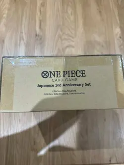 One Piece Card Game | 3rd Japanese Anniversary Set English Version | Sealed Box - Image 1