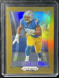 2024 Prizm Deca Khalil Mack Gold Prizm /10 #179 - Los Angeles Chargers - Image 1