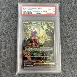 Pokemon TCG Koraidon EX Card Scarlet & Violet Base 247/198 - PSA 10 - Image 1