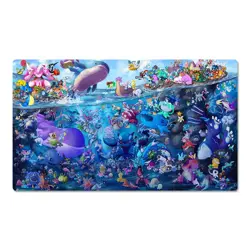 Board Game Watercartoon Table Playmat PTCG TCG CCG Pad Trading Card Games Mat - Image 1