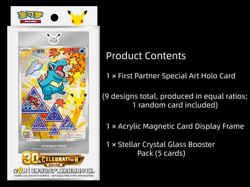 In stock Pokemon Chinese 30th Anniv First Partner Holo Card Set vol.2 Sealed - Image 3