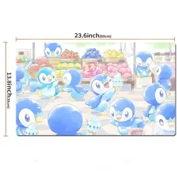 Piplup Board Gamecartoon Table Playmat Card Playing Mat TCG CCG Pad Mousepad - Image 2
