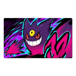 Mega Gengar Board Gamecartoon Playmat PTCG TCG CCG Pad Trading Card Games Mat - Image 1