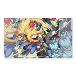 Cynthia Board Gamecartoon Table Playmat PTCG TCG CCG Pad Trading Card Games Mat - Image 1