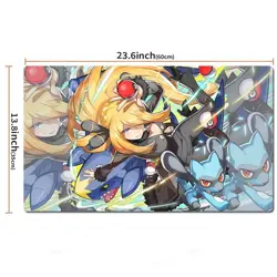 Cynthia Board Gamecartoon Table Playmat PTCG TCG CCG Pad Trading Card Games Mat - Image 2
