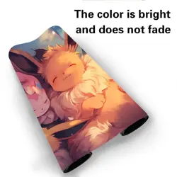 Eevee& Evolutions Board Gamecartoon Playmat Card Play Mat TCG CCG Pad Mousepad - Image 4