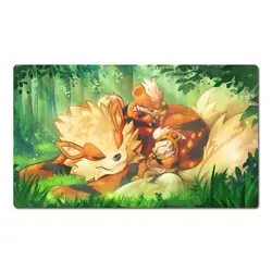 Arcanine Board Gamecartoon Playmat Games Card Play Mat TCG CCG Pad Mousepad - Image 1