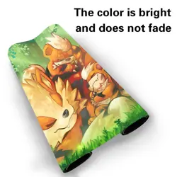 Arcanine Board Gamecartoon Playmat Games Card Play Mat TCG CCG Pad Mousepad - Image 3