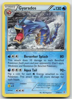 Gyarados 23/83 Generations Rare Pokemon TCG Card - Image 1