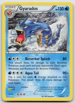 Gyarados (20) 20/98 XY - Ancient Origins Rare Pokemon TCG Card - Image 1