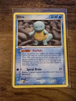 Pokemon TCG Ditto EX Delta Species Card 64/113 Regular Common NM - Image 1
