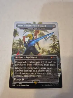 Tidus's Brotherhood Sword - Sword of Truth and Justice Secret Lair Drop Regular - Image 1