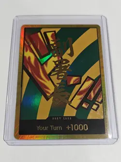 One Piece TCG Hannyabal Gold Don PRB-02 English Don Card - Image 1