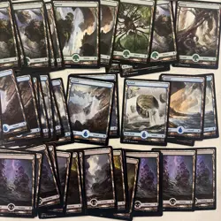 Magic the Gathering MTG Battle For Zendikar 115 Card Lot LP Full Art Basic Land - Image 4