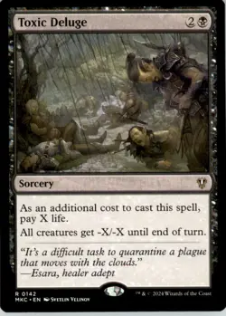 Toxic Deluge R Commander: Murders at Karlov Manor 142 NM - Image 1