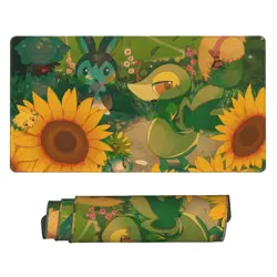 Snivy - Board Gamecartoon Playmat Games Mousepad Play Mat of TCG 2627 - Image 1