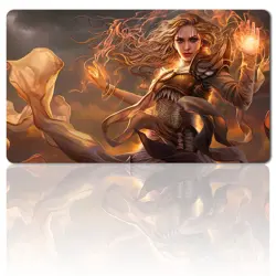 SERRA THE BENEVOLENT - Board Game MTG Playmat Games Mousepad Play Mat of TCG - Image 1