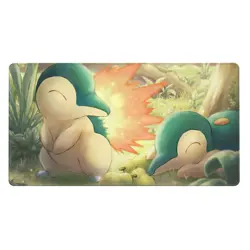 Cyndaquil - Board Gamecartoon Playmat Games Mousepad Play Mat of TCG 226027 - Image 3