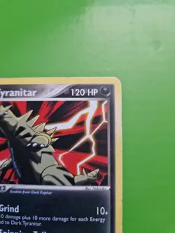 Pokemon TCG Dark Tyranitar EX Team Rocket Returns 19 Regular Rare HP/Damaged - Image 3
