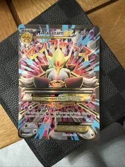 2016 Pokemon Mega Alakazam EX 118/124 XY Fates Collide Ultra Rare English - Image 1