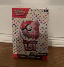 Pokemon TCG Scarlet & Violet 151 Booster Bundle Box 6 Packs English 2023 Mew - Image 1