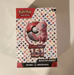 Pokemon TCG Scarlet & Violet 151 Booster Bundle Box 6 Packs English 2023 Mew - Image 1
