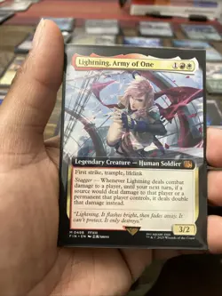 Lightning, Army of One (Extended Art) Final Fantasy Regular - Image 1