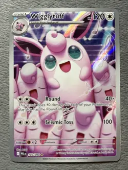 Wigglytuff 105/094 Pokemon Card Phantasmal Flames Illustration Rare NM - Image 1