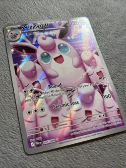 Wigglytuff 105/094 Pokemon Card Phantasmal Flames Illustration Rare NM - Image 3