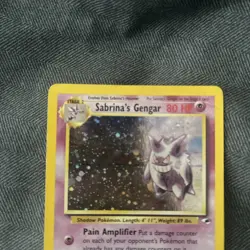 Sabrina's Gengar 14/132 Holo Gym Heroes WOTC Pokemon Card - Image 2