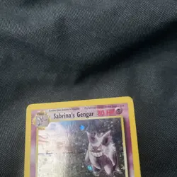 Sabrina's Gengar 14/132 Holo Gym Heroes WOTC Pokemon Card - Image 3