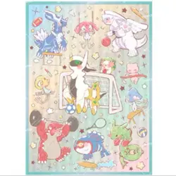 60pcs Trading Card Pokemon Cute OPCG Card Sleeves 66X91mm Standard Size -- - Image 4