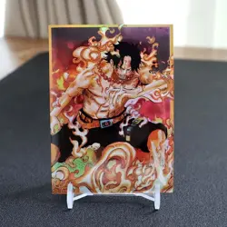 60PCS Trading Card ONE PIECE Ace OPCG TCG Card Sleeves 67X92mm - Image 1
