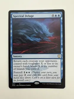 Spectral Deluge MTG Magic the Gathering Card NM Near Mint KHC - Image 1